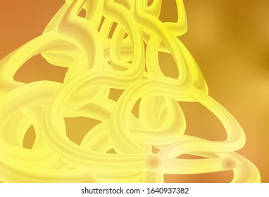 Light Orange vector colorful abstract background. Shining colorful illustration in smart style. Completely new design for your business.