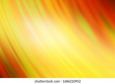Light Orange vector colorful abstract texture. Glitter abstract illustration with gradient design. Smart design for your work.