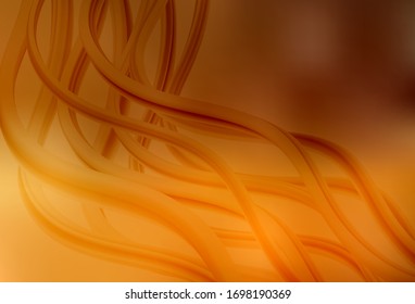 Hellorange Vektorillustration, bunter abstrakter Hintergrund. Neue farbige Illustration im unscharfen Stil mit Farbverlauf. Hintergrund für ein Handy.