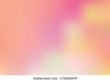 Light Orange vector colorful abstract texture. Modern abstract illustration with gradient. The best blurred design for your business.