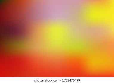 Light Orange vector colorful abstract texture. Glitter abstract illustration with gradient design. Background for designs.