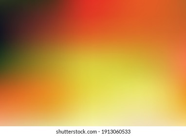 Fondo abstracto de color vectorial claro naranja. Ilustración creativa en estilo de semitono con gradiente. Nuevo estilo para el diseño de su negocio.