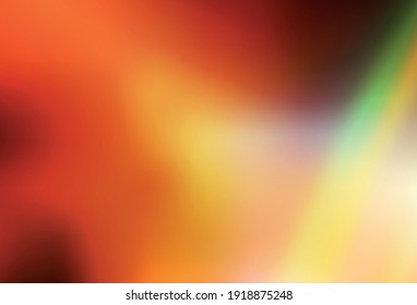 Textura abstracta de color vectorial claro naranja. Ilustración abstracta colorida con gradiente. Marco elegante para un libro de marca.