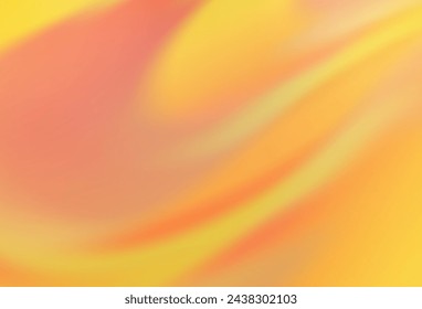 Fondo abstracto colorido del vector del naranja claro. Una elegante ilustración brillante con degradado. Diseño completamente nuevo para su negocio.
