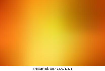 Light Orange vector colorful blur background. Abstract colorful illustration with gradient. Elegant background for a brand book.