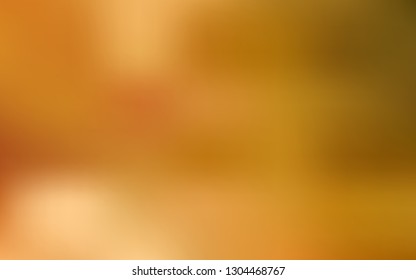 Light Orange vector colorful blur backdrop. Colorful illustration in abstract style with gradient. Smart design for your work.