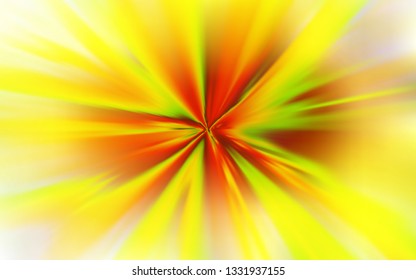 Light Orange vector colorful blur backdrop. Glitter abstract illustration with gradient design. Completely new design for your business.