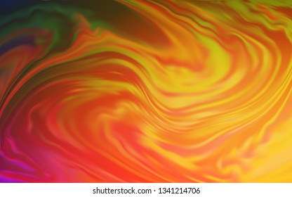 Light Orange vector colorful blur backdrop. Creative illustration in halftone style with gradient. New style design for your brand book.