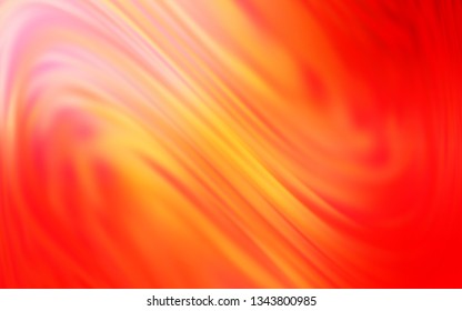 Light Orange vector colorful blur backdrop. A completely new colored illustration in blur style. Background for designs.