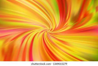 Light Orange vector colorful blur background. A completely new colored illustration in blur style. Background for a cell phone.