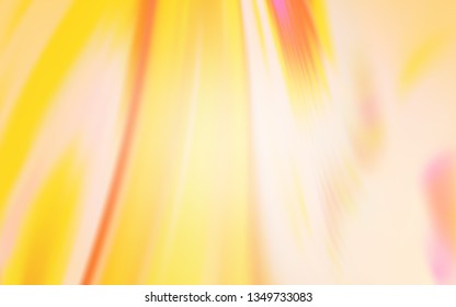 Light Orange vector colorful blur background. Abstract colorful illustration with gradient. Completely new design for your business.