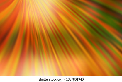 Light Orange vector colorful blur background. Modern abstract illustration with gradient. Background for a cell phone.