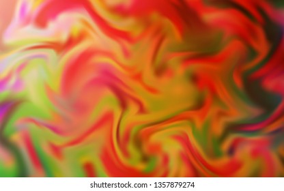 Light Orange vector colorful blur backdrop. Creative illustration in halftone style with gradient. New way of your design.