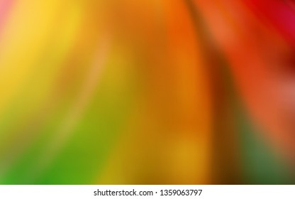 Light Orange vector colorful blur backdrop. New colored illustration in blur style with gradient. New style for your business design.