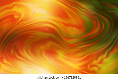 Light Orange vector colorful blur background. Abstract colorful illustration with gradient. The best blurred design for your business.