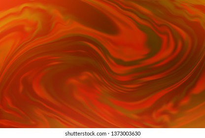 Light Orange vector colorful blur backdrop. Colorful abstract illustration with gradient. Background for a cell phone.