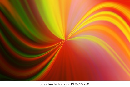 Light Orange vector colorful blur backdrop. A completely new colored illustration in blur style. Background for designs.
