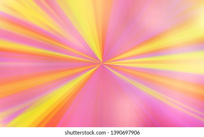 Light Orange vector colorful blur backdrop. A completely new colored illustration in blur style. New style for your business design.
