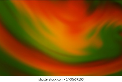 Light Orange vector colorful blur backdrop. An elegant bright illustration with gradient. Elegant background for a brand book.