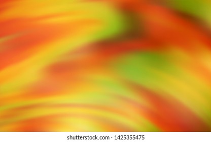 Light Orange vector colorful blur backdrop. Abstract colorful illustration with gradient. Elegant background for a brand book.