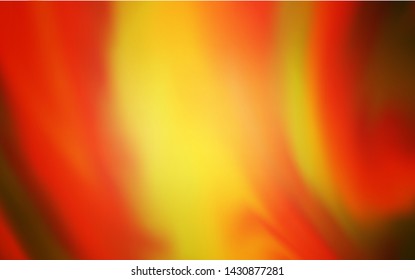 Light Orange vector colorful blur background. An elegant bright illustration with gradient. New way of your design.