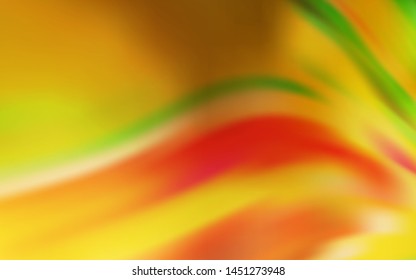 Light Orange vector colorful blur background. An elegant bright illustration with gradient. New way of your design.