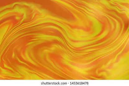 Light Orange vector colorful blur background. Colorful illustration in abstract style with gradient. Background for designs.
