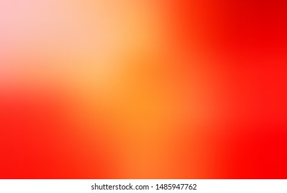 Light Orange vector colorful blur background. Abstract colorful illustration with gradient. Background for a cell phone.