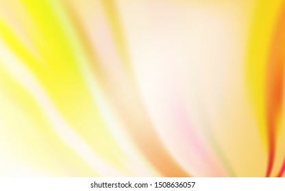 Light Orange vector colorful blur background. Abstract colorful illustration with gradient. New way of your design.
