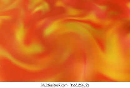 Light Orange vector colorful blur backdrop. New colored illustration in blur style with gradient. Background for a cell phone.