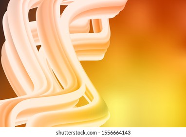 Light Orange vector colorful blur background. New colored illustration in blur style with gradient. The best blurred design for your business.
