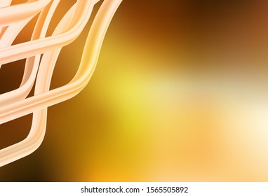 Light Orange vector colorful blur backdrop. Creative illustration in halftone style with gradient. Background for a cell phone.