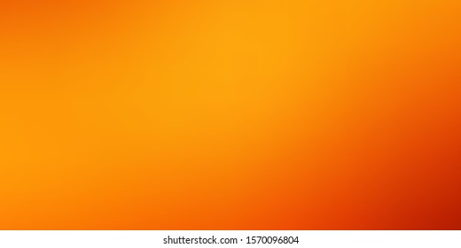 Light Orange vector colorful blur background. Colorful abstract illustration with gradient. Elegant background for websites.