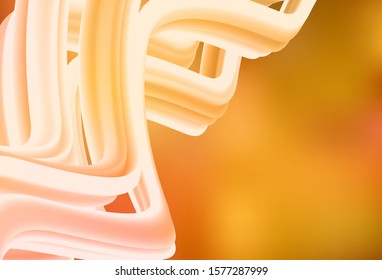 Light Orange vector colorful blur backdrop. Colorful abstract illustration with gradient. New style design for your brand book.