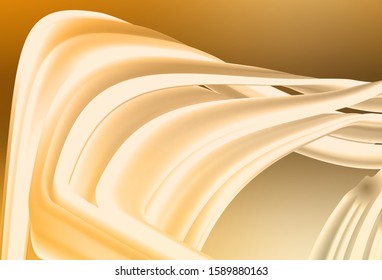 Light Orange vector colorful blur backdrop. Colorful abstract illustration with gradient. Completely new design for your business.