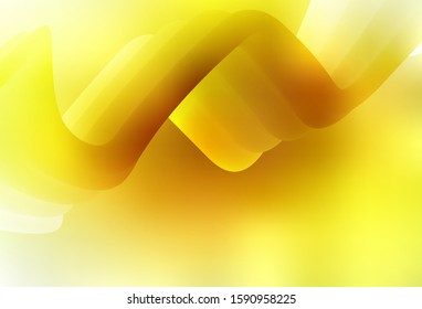Light Orange vector colorful blur backdrop. New colored illustration in blur style with gradient. New way of your design.
