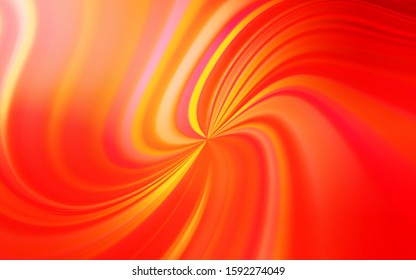 Light Orange vector colorful blur background. Modern abstract illustration with gradient. New way of your design.