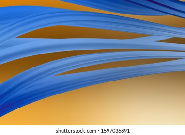 Light Orange vector colorful blur backdrop. New colored illustration in blur style with gradient. Completely new design for your business.