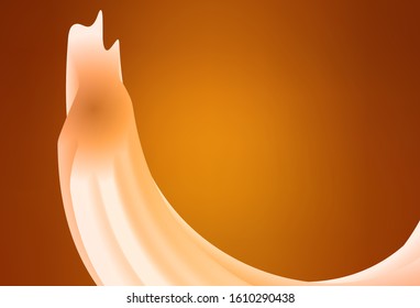 Light Orange vector colorful blur background. New colored illustration in blur style with gradient. Blurred design for your web site.