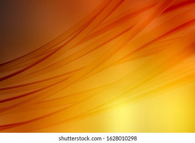 Light Orange vector colorful blur background. Colorful illustration in abstract style with gradient. Background for a cell phone.