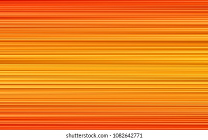 Light Orange vector cover with long lines. Decorative shining illustration with lines on abstract template. The pattern can be used for websites.
