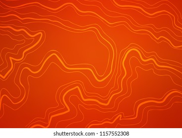 Light Orange vector cover with long lines. Modern geometrical abstract illustration with staves. Best design for your ad, poster, banner.