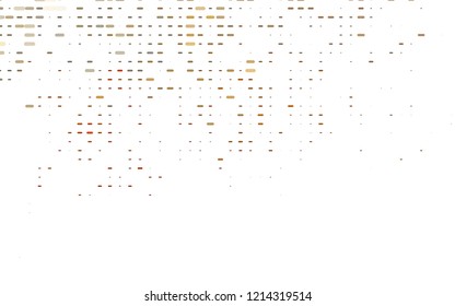 light Orange vector cover with long lines. Modern geometrical abstract illustration with staves. Best design for your ad, poster, banner.