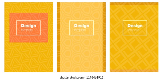 Light Orange vector cover for notebooks. Web interface on abstract background with colorful gradient. Pattern for business books, journals.