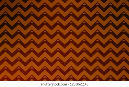 Light Orange vector cover with polygonal style. Modern abstract illustration with colorful triangles. Pattern for commercials.