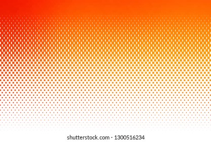 Light Orange vector cover in polygonal style. Decorative design in abstract style with rectangles. Modern template for your landing page.