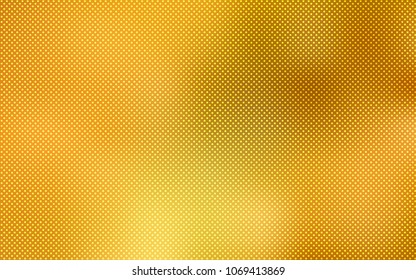 Light Orange vector cover with spots. Blurred decorative design in abstract style with bubbles. New design for ad, poster, banner of your website.