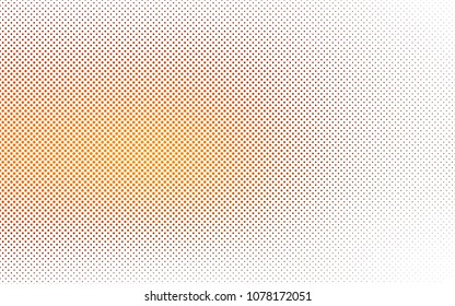 Light Orange vector  cover with spots. Blurred bubbles on abstract background with colorful gradient. Completely new template for your brand book.