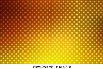 Light Orange vector cover with spots. Blurred bubbles on abstract background with colorful gradient. New design for ad, poster, banner of your website.