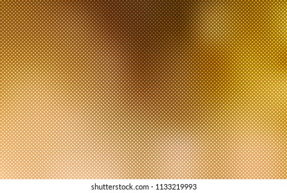 Light Orange vector cover with spots. Illustration with set of shining colorful abstract circles. Pattern can be used as texture of wallpapers.